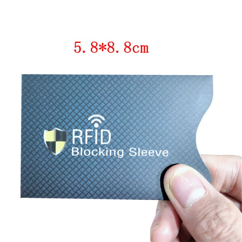 5 Stuks Anti Diefstal Voor Rfid Credit Card Protector Blokkeren Kaarthouder Sleeve Skin Case Covers Bescherming Bankkaart Geval