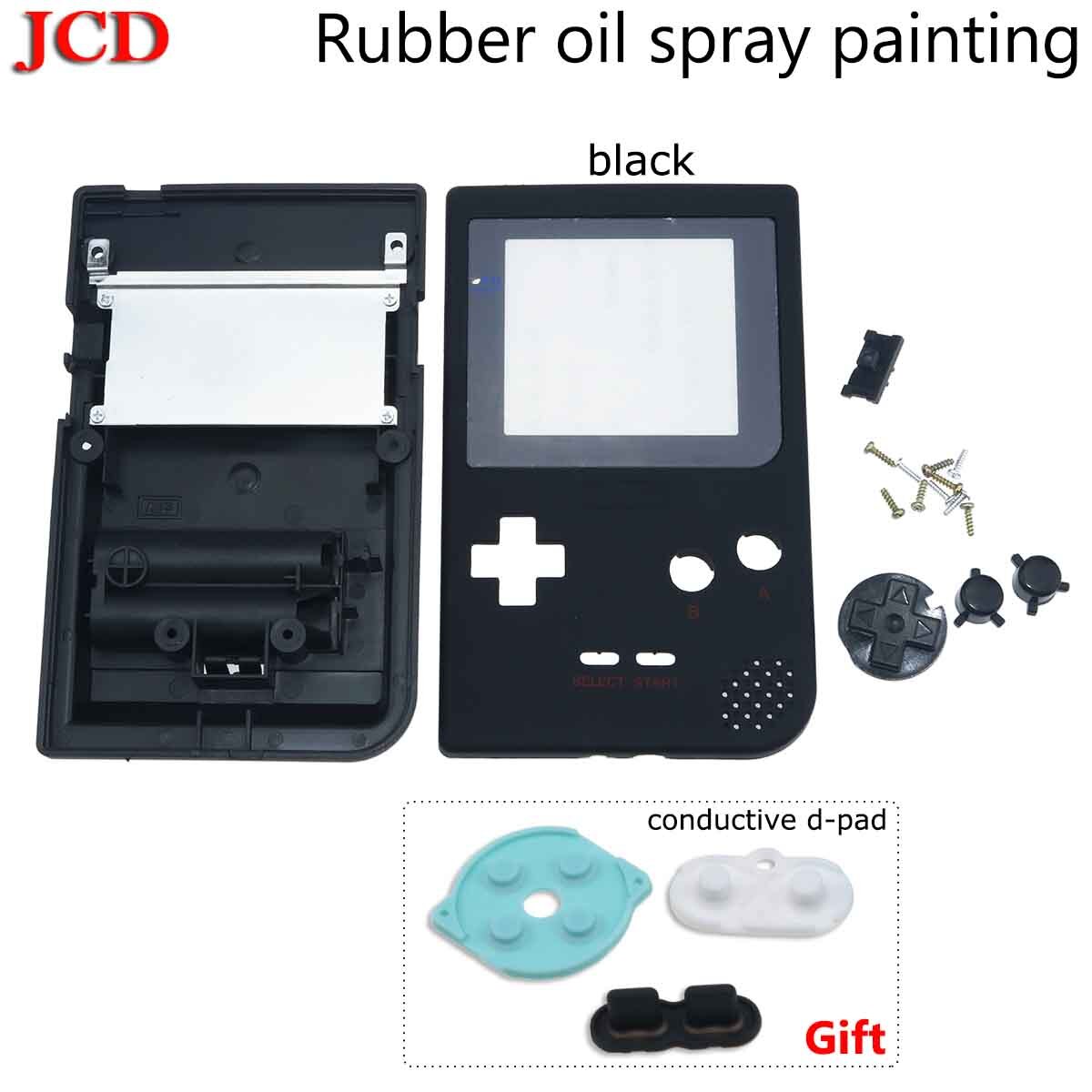 JCD Full Case Cover Housing Shell Replacement for Gameboy Pocket Game Console for GBP Case with Buttons conductive d-pad: No13