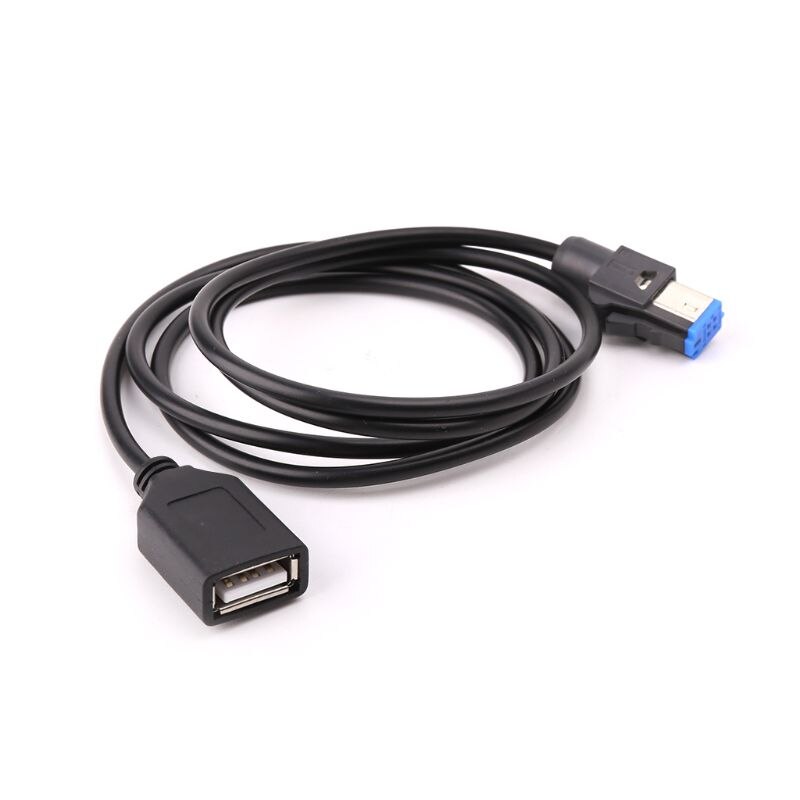 4-Pin Auto Usb Kabel Adapter Verlengsnoer Voor Nissan Teana Qashqai Cd Audio Radio Speler Auto Accessoires