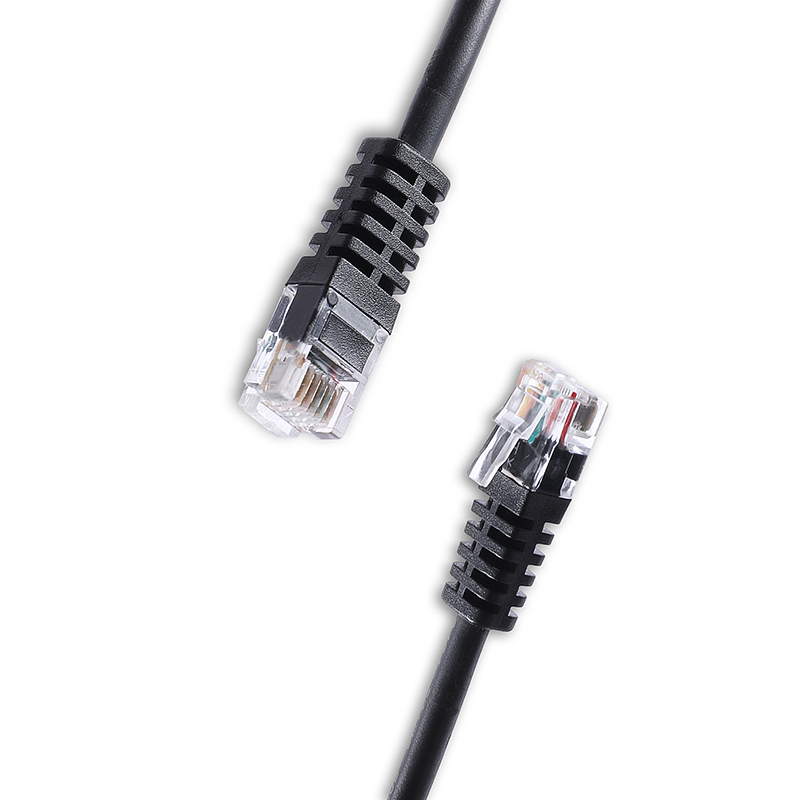 2M molded RJ12 6P6C to RJ12 6P6C Cable for Replacing Fanatec ClubSport Shifters / Pedals Cable