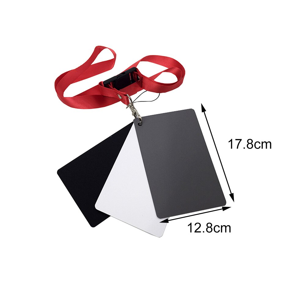 Photo Studio Useful Digital Gray Card Exposure Photography White Balance Film 18 Degree Portable Camera Accessories Waterproof
