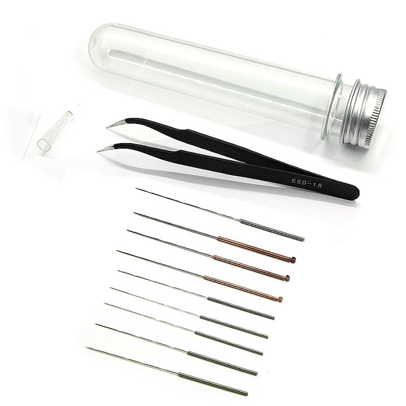 34PCS Nozzle Cleaning Kit Mk8 Nozzle Cleaning Needle Tweezers for 3D Printer