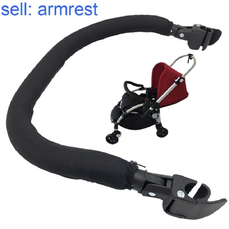 Reposabrazos Oxford de cuero PU para Bugaboo Bee6 Bee5 Bee3, accesorios para cochecito, parachoques delantero, reposabrazos