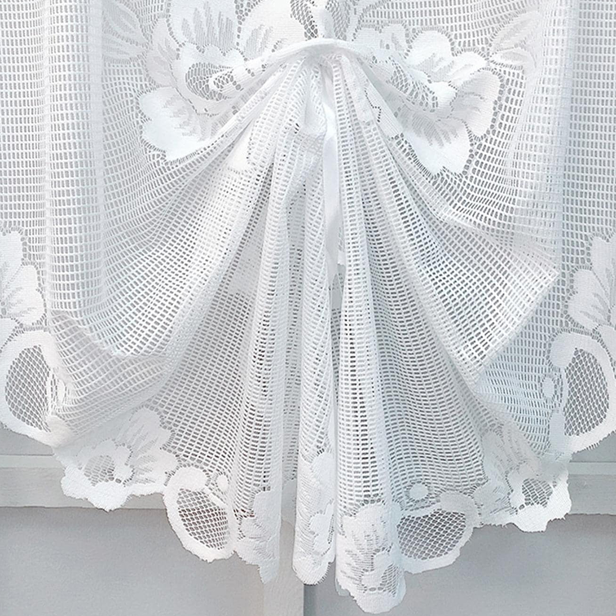 Cortina de encaje transparente, cortina corta, cortinas japonesas para ventana, cortinas blancas decorativas para puerta de casa, ventana, cortina para ventana y hogar