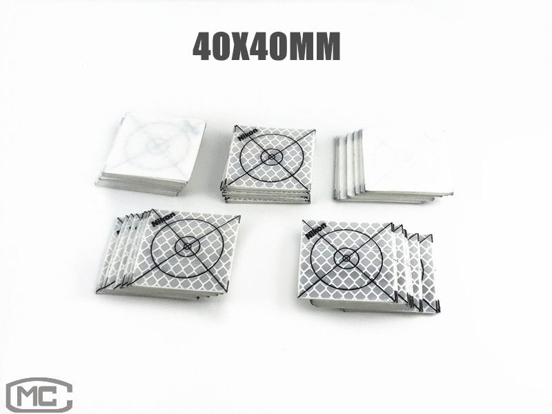 100PCS REFLECTOR SHEET 40X40MM REFLECTIVE TARGET FOR TOTAL STATION