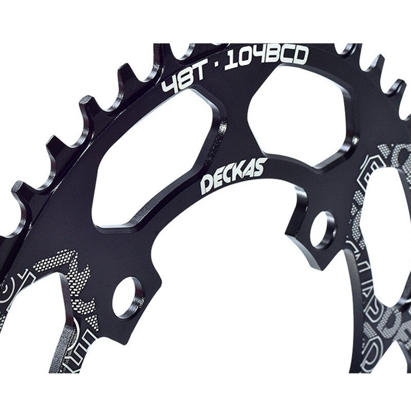 DECKAS deore 104BCD 40T 42T 44T 46T 48T 50T 52T Mountain Bicycle Chainwheel MTB bike crankset Narrow Wide Round Chainring