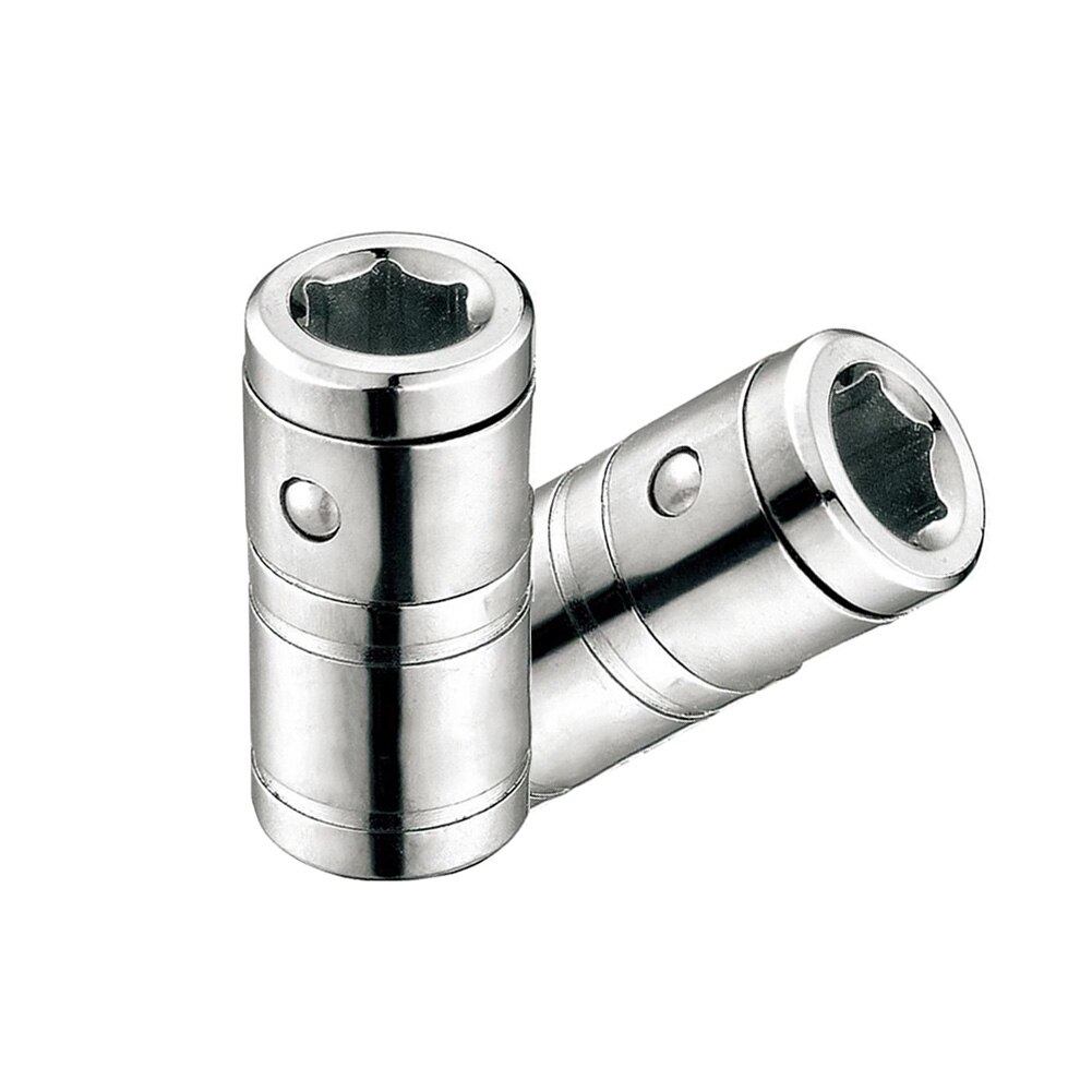 4 kpl 1/4 &quot; räikkäkanta neliömäinen veto kuusiokantakärjeihin muuntaja ruuvimeisselin kärkiadapteri 6.3mm -sarjan ruuvitaltan kanta