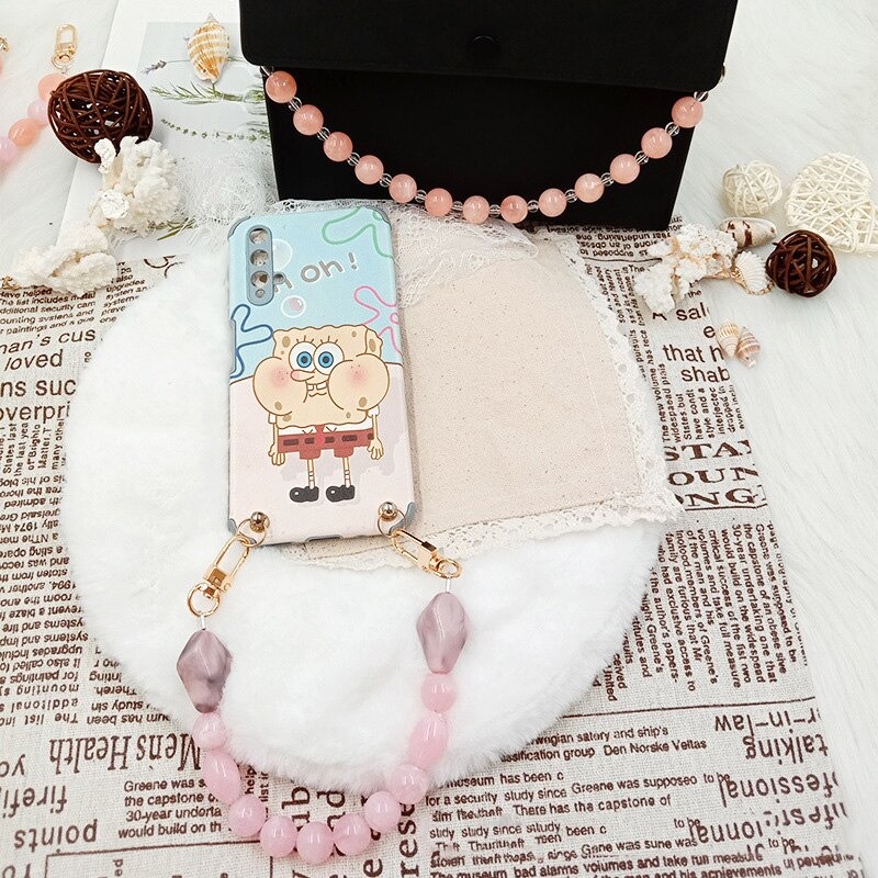 Woman Handbag Accessories Acrylic Resin Bag Chain Colorful Bead Pearl DIY Replacement Detachable Cute Purse Bag Handle Strap