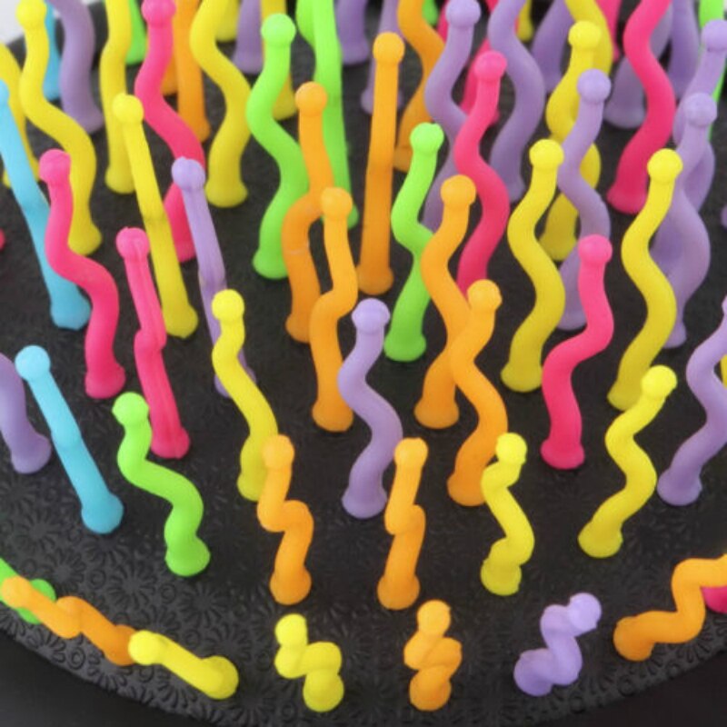 Cepillo de pelo Arco Iris volumen S cepillo rizado Magic desenredar peine con Mirro