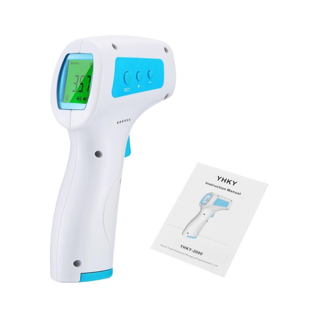 Non-Contact Infrared Human Body Thermometer Home Hand-Held Digital Thermometer Temperature Measurement Meter: 08