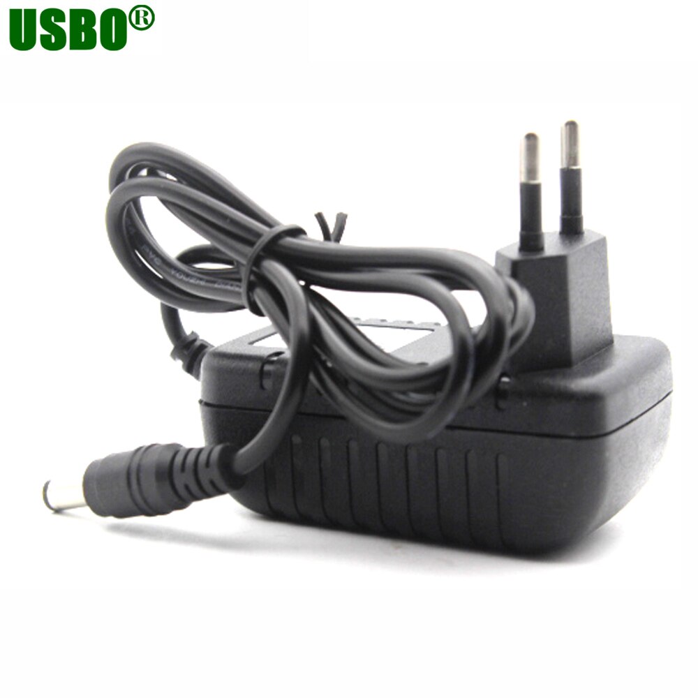 Zwart 5.5*2.5mm 5.5*2.1mm 100-240 v EU ONS 7 v 1A AC naar DC power adapter Voeding Lader voor Alarm apparatuur