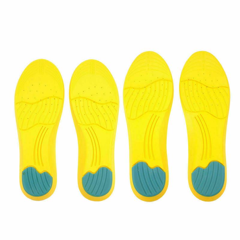 Plantillas de espuma viscoelástica para el cuidado de los pies, cómodas plantillas deportivas de alta elasticidad, desodorante que absorbe el sudor, insertos y cojines