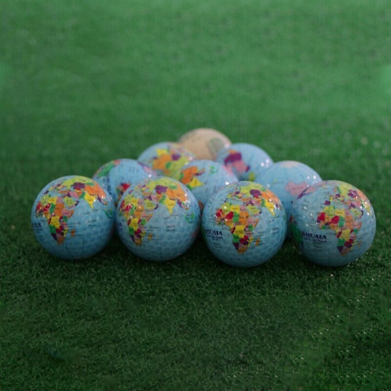 Globus kort farve golfbolde øve golfbolde golfbolde