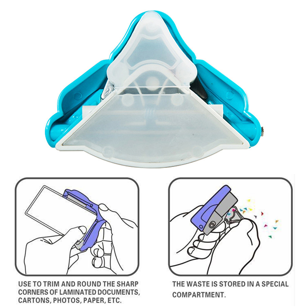 R5 DIY Mini Corner Rounder 5mm Card Paper Punch Craft Fillet Corner Cutter Circle Pattern Photo Cutter Tool Stationery