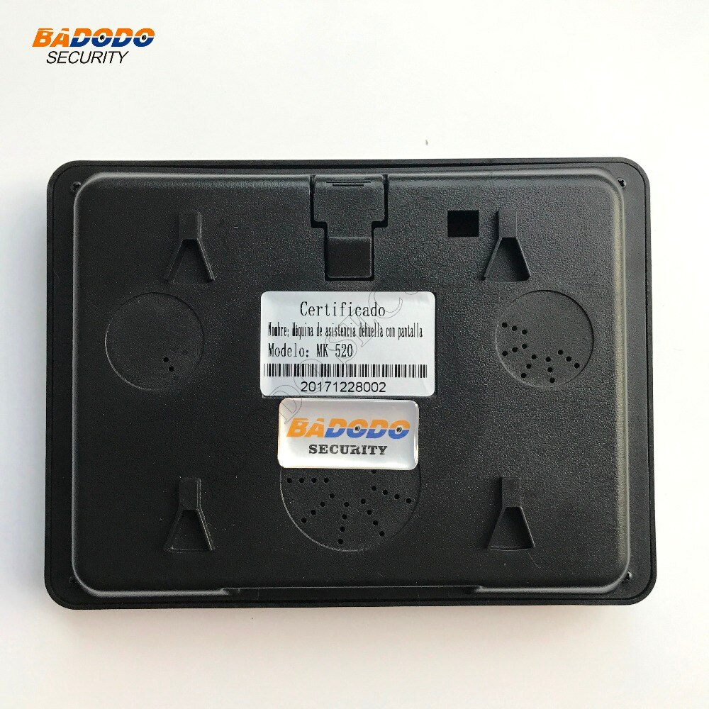 2.4 inch TFT screen Biometric Fingerprint Time Attendance Clock Employee supports English Portuguese Spanish