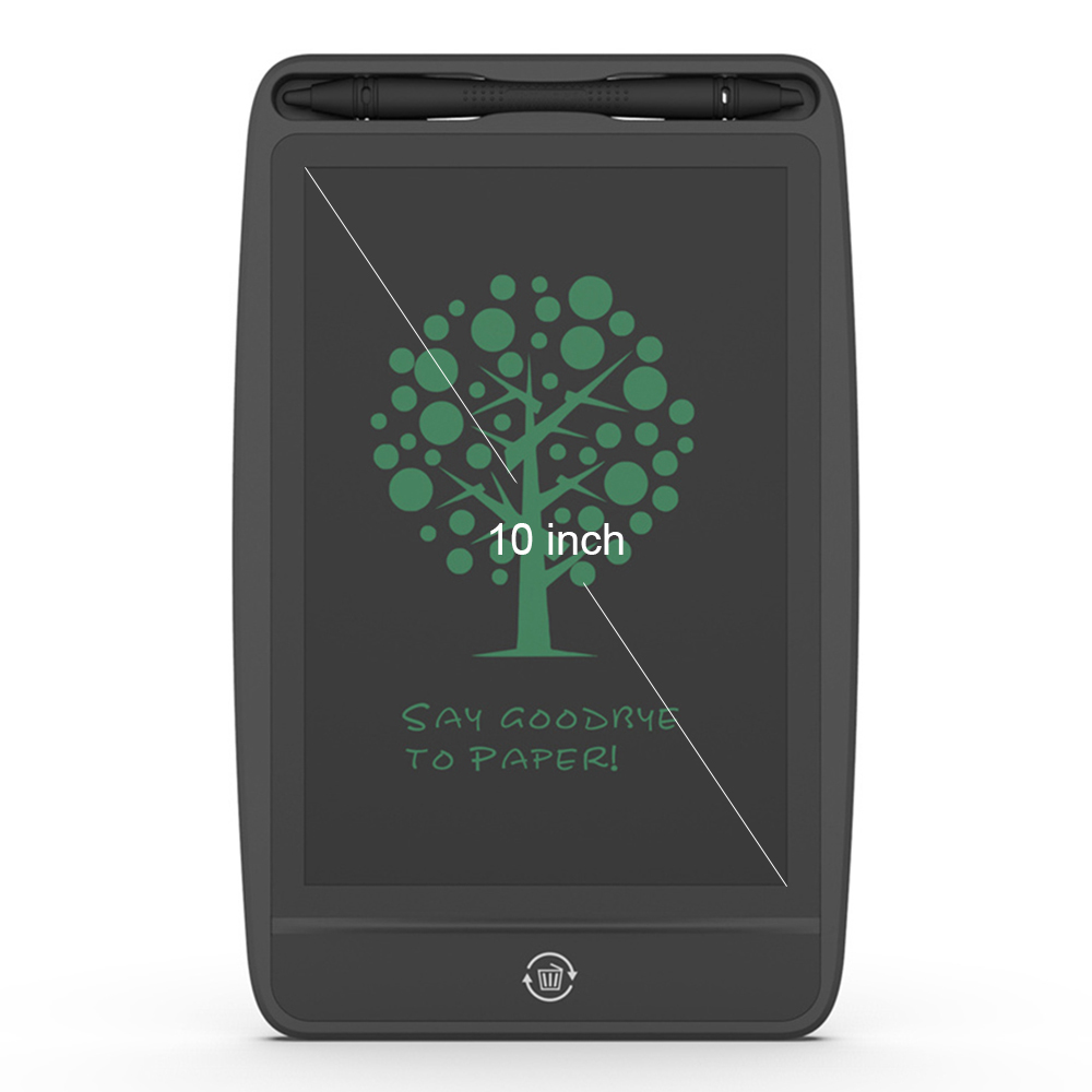 7/13.5 Inch Big Size Electronic Drawing Board LCD Screen Writing Tablet Digital Graphic Drawing Tablets Electronic Handwriting: 10 inch --black