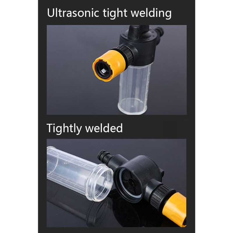 Hogedrukreiniger Zeep Spuit Auto Schuim Wassen Sneeuw Foam Lance Foam Generator Zeep Foamer Mondstuk Voor Sink Pennik Wasstraat