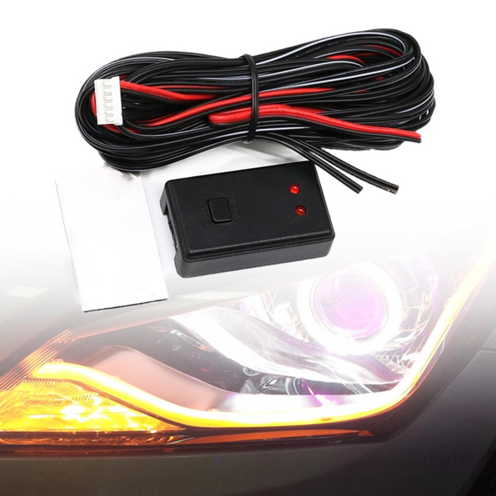 Controlador de Flash estroboscópico para coche, módulo intermitente, luz LED de freno, 12V-24V