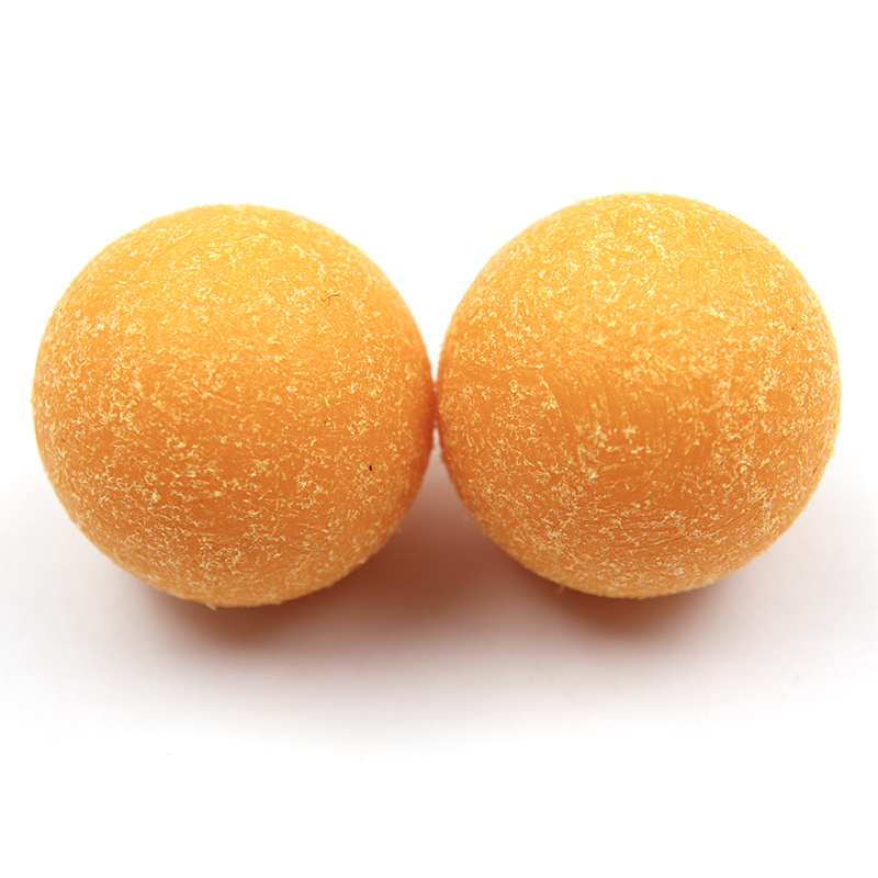 2 stk 36mm 1.42 " ru overflate gul foosball bord fotball bord ball solid plast fotball baller baby foot fussball 08