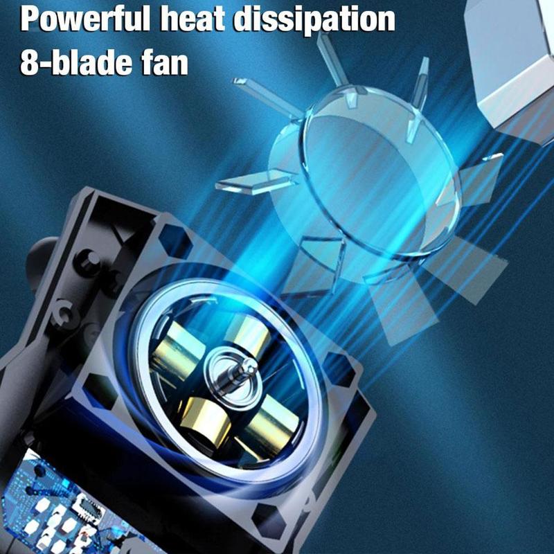 Portable Mobile Game Cooler USB Powered Mobile Phone Cooling Fan Suction Cup Fixed Silent Mobile Phone Universal Fast Cooler