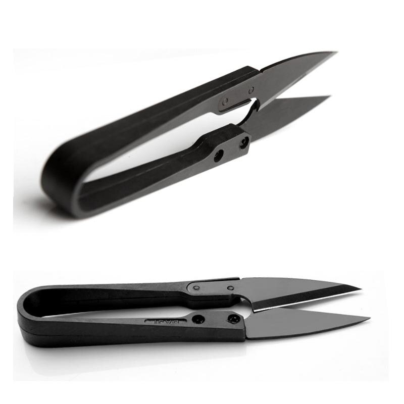 Mini U Shape Scissors Clippers Trimming Sewing Scissors Embroidery Gauze Craft Scissors Tailor DIY household Hand Toold