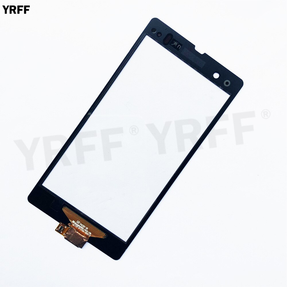 Pantalla táctil para Sony Xperia Z C6602 L36H C6603 digitalizador de pantalla táctil r Sensor Panel de vidrio reemplazo de montaje