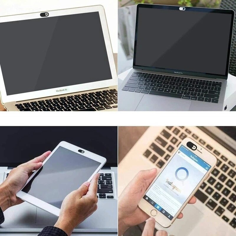 Cache webcam universel pour ordinateur portable, 20 pièces, couverture de caméra, anti-espion, sticker, autocollant, pour objectif de téléphone, PC, Macbook, tablette, iPad, Xiaomi, confidentialité,