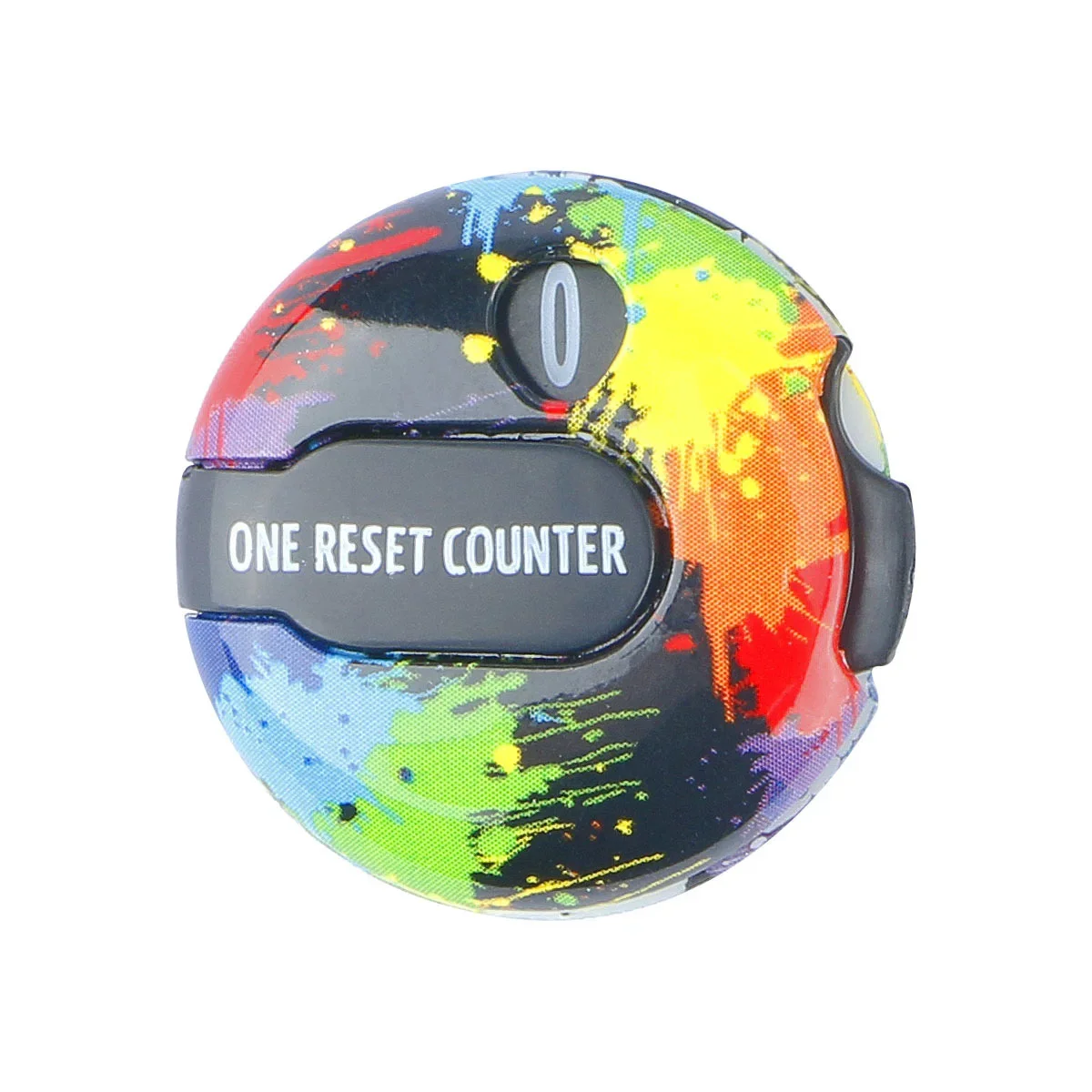 Contador de trazo de puntuación de Golf con Clip de sombrero portátil, Clip de reinicio de un toque en sombrero/guante, registro de puntuación de juego de hasta 12 golpes, 3cm, 1Pc: Rojo