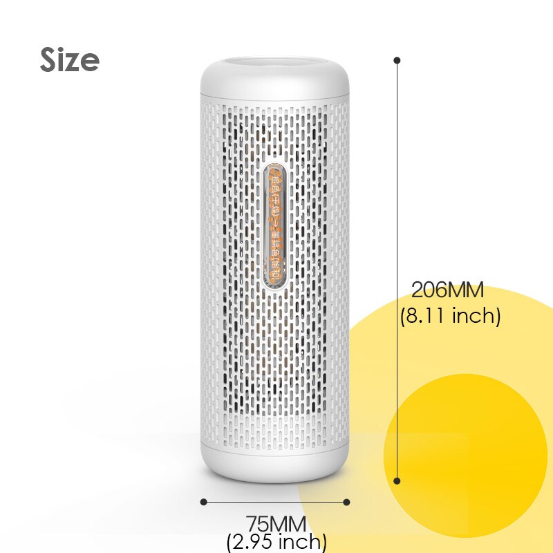 Mini deshumidificador para armario, máquina de secado eléctrico, absorbente de humedad, secador de ropa para el hogar, compresor de aire