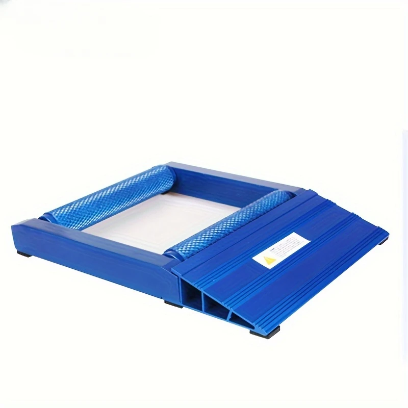 Motorrad Auto Aluminiumlegierung Wartungsrollenhalterung Startrahmen Wartung Reinigung Reifenhalterung: Blau