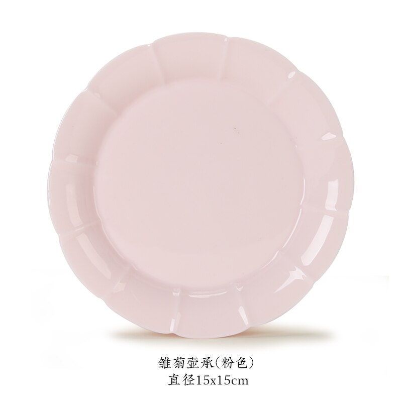 Cover Teacup Handmade Single Colored Glaze Petals Ceramic Tea Bowl Kung Fu Tea Set Gaiwan Tea Ceremony Bowl: Daisy pot (pink)