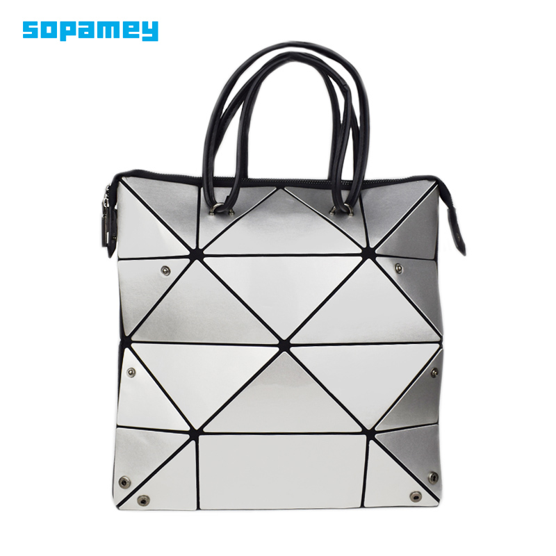 Women Bag Famous Brand Geometric Folding Women Messemger Shoulder Bags Bao Ladies Tote Bags Handbags