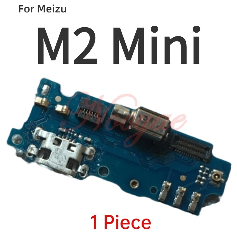 Para Meizu M5C M710H M5s M5 mini M6s M6 M8 M2 M3 note M3s U10 U20 M6t puerto de carga USB, puerto de carga, Cable de micrófono flexible: For M2 -- m2 mini