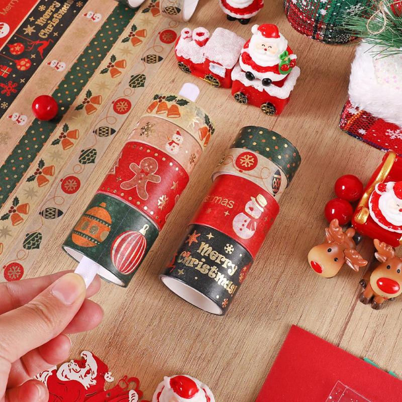 Christmas Washi Tape Christmas Wrapping Tape Bohemian Washi Tape Colorful Washi Tape Pack Christmas Washi Tapes For Or