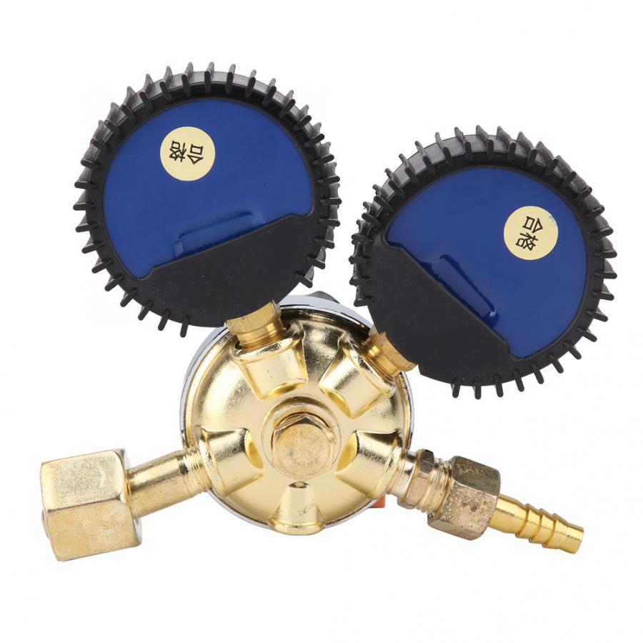 YQD-09 Zinc Alloy Nitrogen Pressure Reducer Welding Regulator Gauge G5/8