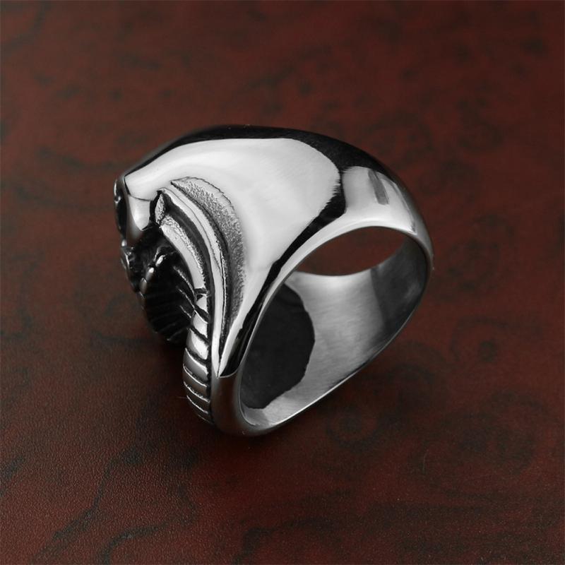 Skull Bottle Opener Men&#39;s Ring Big Metal Accessories Party Bottle Opener Jewelry Opener Beer Opener Trend Punk Styl