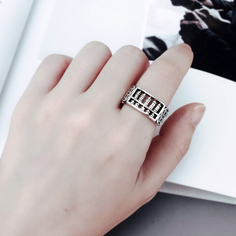 Retrò portafortuna Pixiu Charms porta fortuna ricchezza Feng Shui bestia tesoro amuleto aperto regolabile Buddha anelli gioielli regali maschili: style3