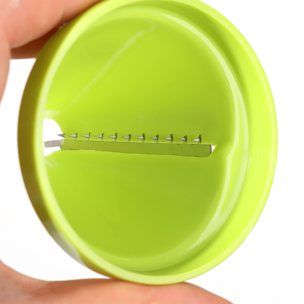 1Pc Multi-function Fruit Vegetable Rotating Shredder Grater Handheld Radish Potato Carrot Spiralizer Slicer Kitchen Tool Green