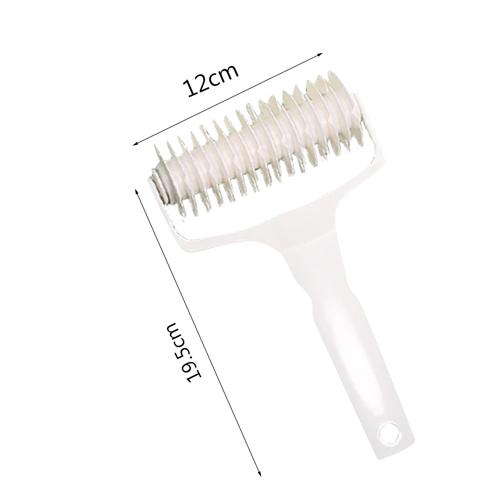 High Pizza Cake Biscuit Dough Cutter Baking Tool Embossing Baking Supplies Roller Cutting Machine Small Size Lattice Des: L