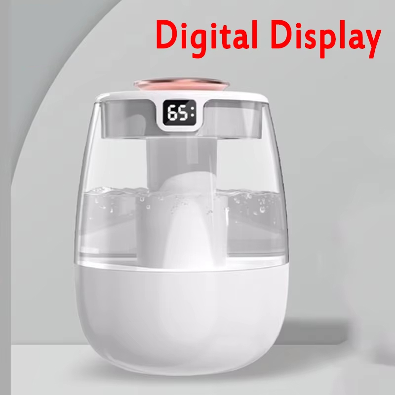 Xiaomi Luftbefeuchter Typec Tragbare Schreibtisch Schlafzimmer Luftbefeuchter Große sprühen Digital Anzeige Lichter Aromatherapie Maschine Zerstäuber: Weiß