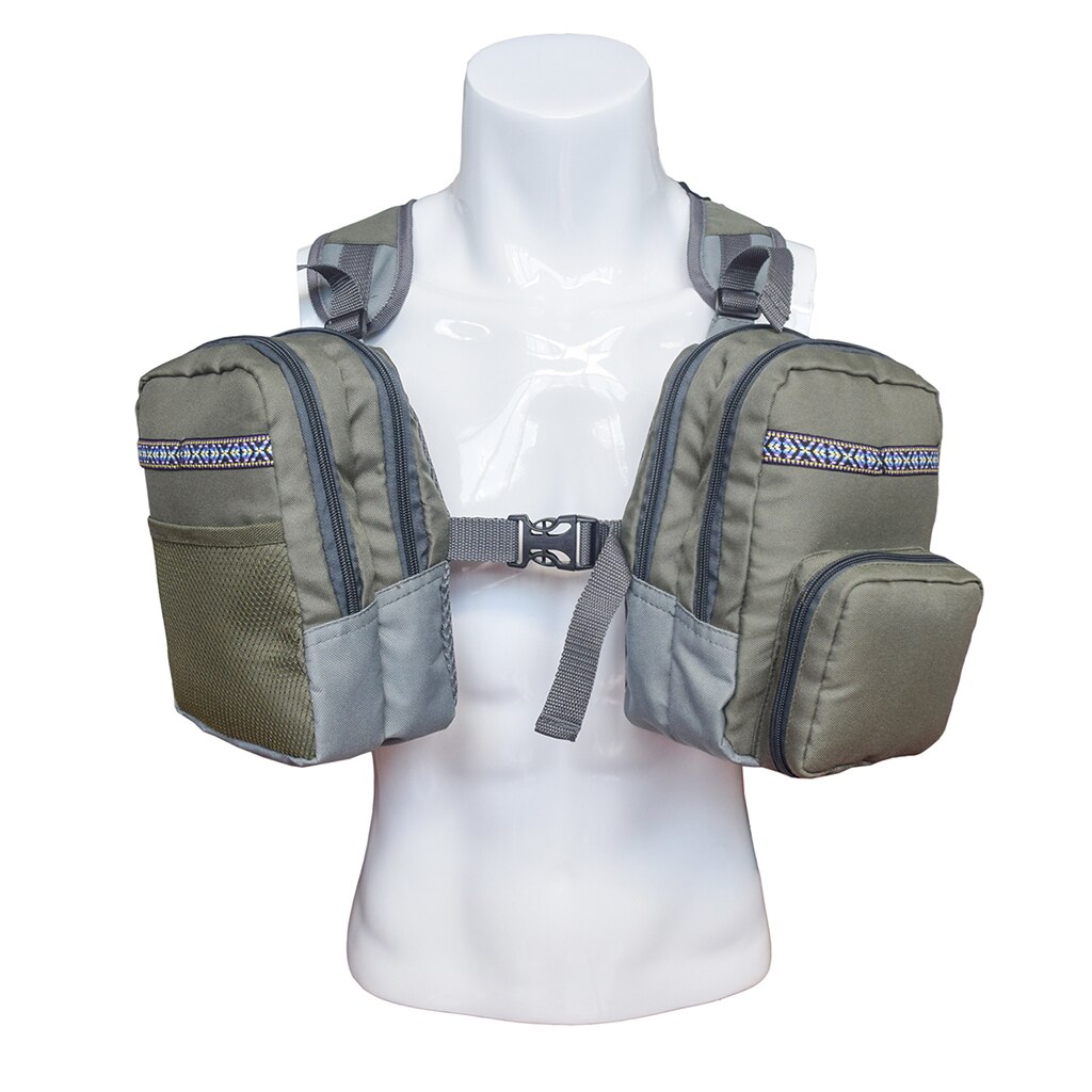 Gilet de pêche de grande capacité avec maille respirante pour homme et femme, équipement de pêche à la truite, séchage rapide, multi-poches