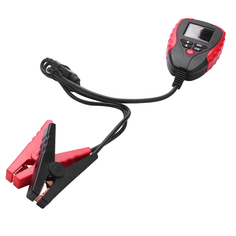 Digitale 12V Auto Batterij Tester Pro Met Ah Modus Automotive Batterij Load Tester En Analyzer Batterijduur Percentage, spanning,