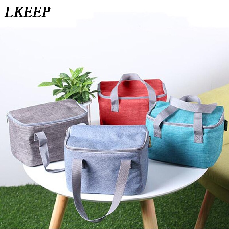 Waterdichte Geïsoleerde Lunch Zakken Oxford Reizen Noodzakelijk Picknick Pouch Unisex Thermische Diner Doos Voedsel Case Accessoires Gear