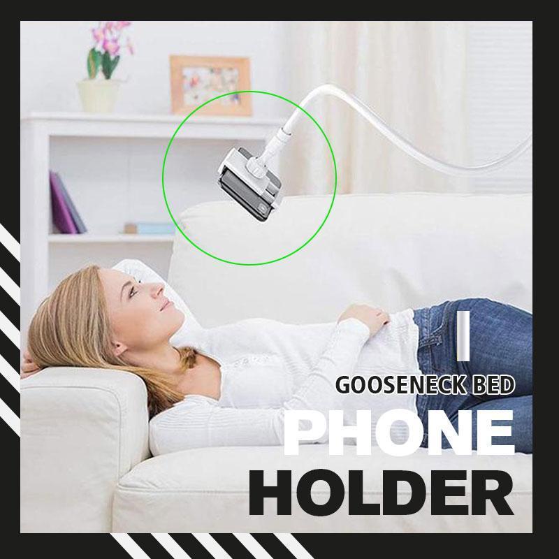 Gooseneck Bed Phone Holder Lazy Flexible Mount Holder Mobile Phone Camera Selfie Stand Monopod Support Photo Remote Control