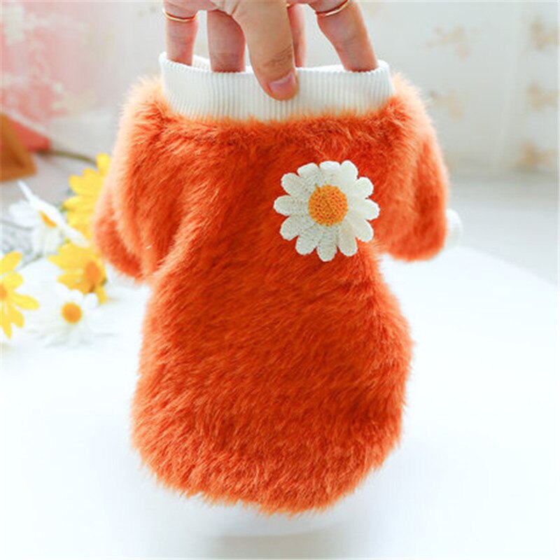 Winter Hond Outfit Huisdier Sweatshirt Warm Kleine Honden Kleding Mode Meisje Jongen Honden Jas Leuke Truien Voor Puppy Kat Yorks teckel