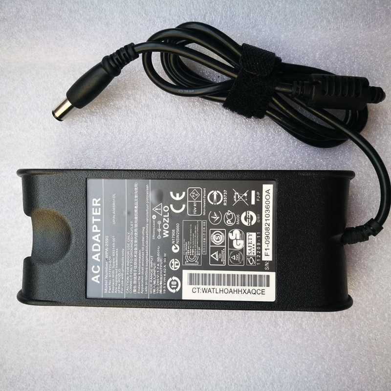 19.5V 4.62A 7.4*5.0mm Power AC Adapter Supply for Dell 1545 N4010 N4050 N4030 1400 D620 D610 D630 1420 D800 E6400 charger