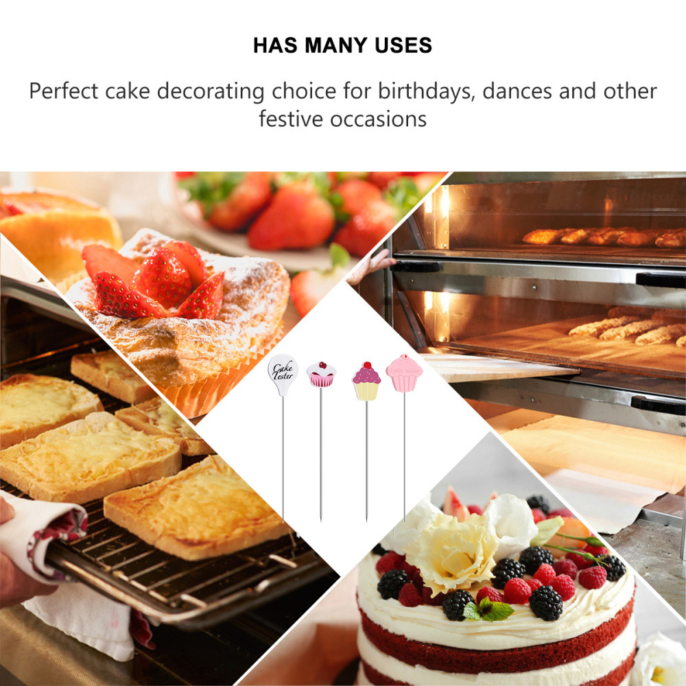 Brood Duurzaam Testen Fondant Gebak Accessoires Spies Cupcake Sonde Cake Tester Biscuit Naald Bakken Tool