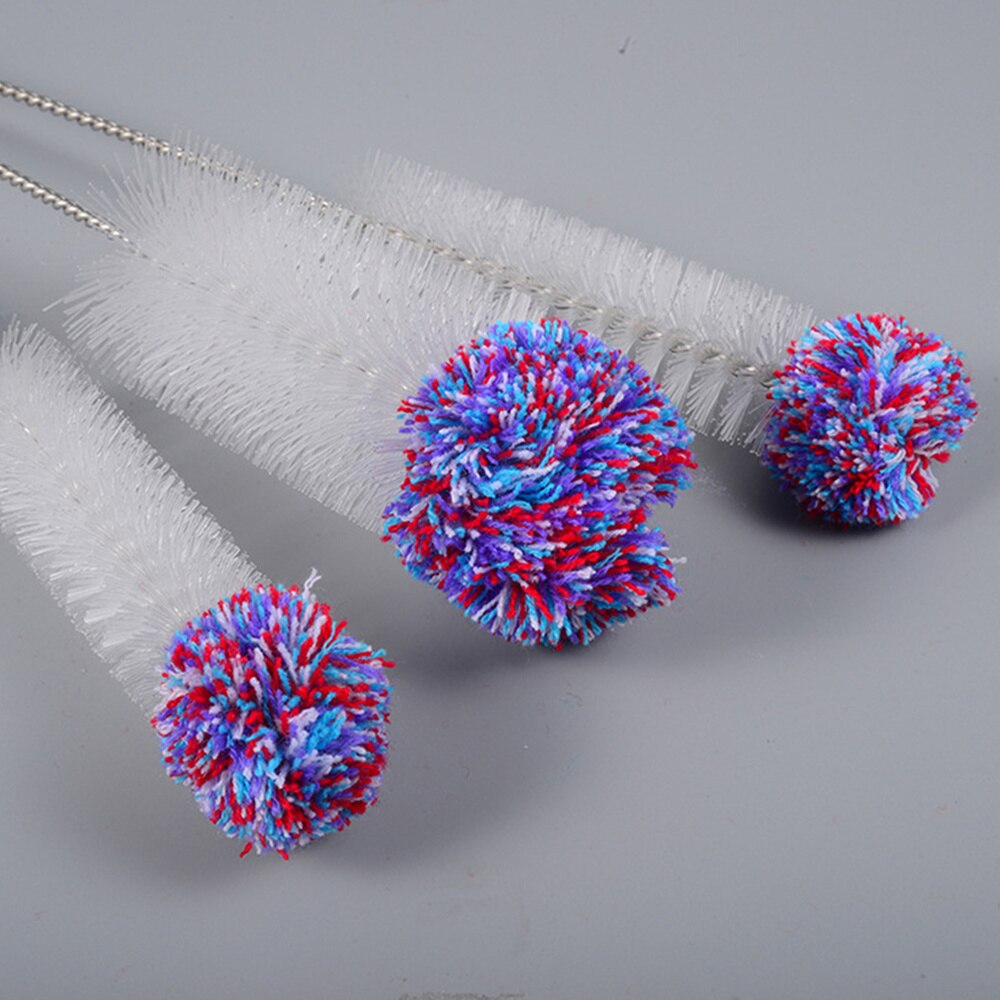 4pcs Bottle Cleaning Brush Long Handle Kettle Cleaning Tool Multifunctional Cleaning Supplies for Home