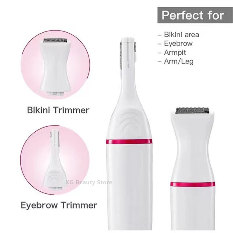 Multifunctionele 5 In 1 Elektrische Epilator Voor Vrouwen Haar Remover Scheerapparaat Scheermes Voor Wenkbrauw Onderarm Bikini Been Depilador Feminino