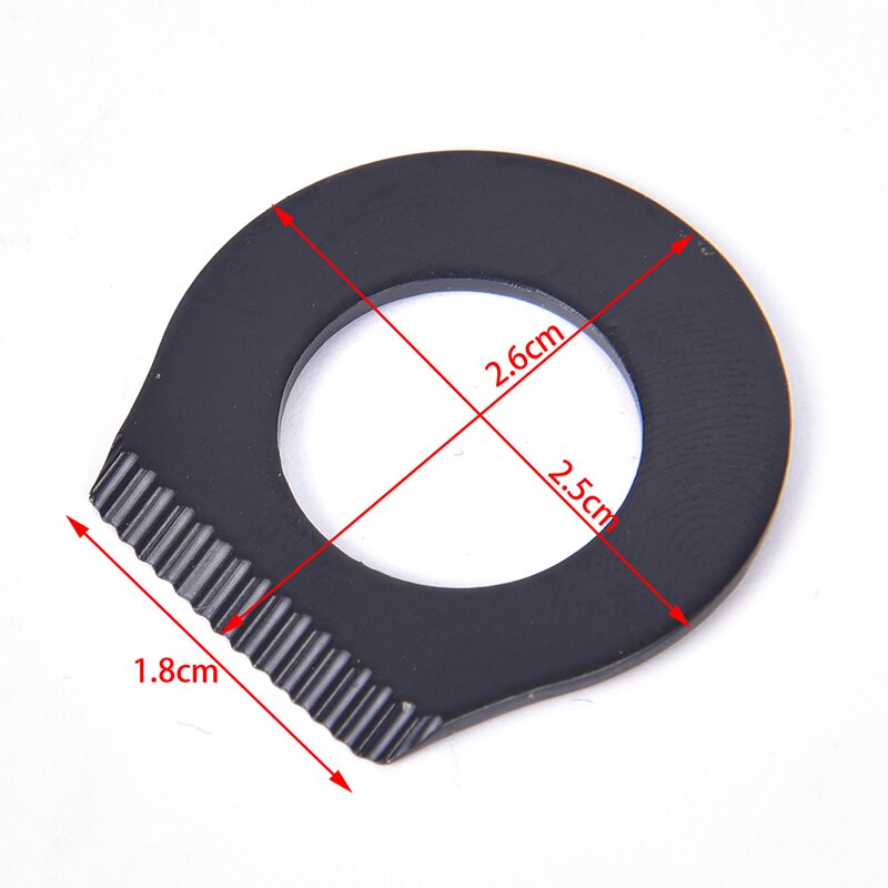 1pc udendørs overlevelse magnesium flint skraber sten brand starter lettere camping